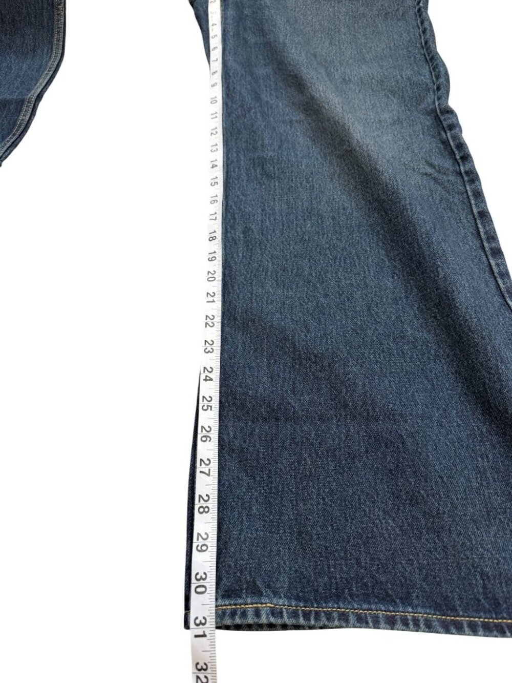 Levis Low Loose Jeans Womens Size 32x32 Dark Wash Blue A5566-0012 New With Tags - Picture 7 of 11